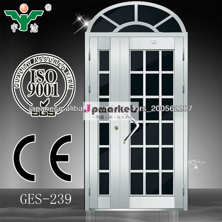 China cheap stainless steel used exterior french doors for sale問屋・仕入れ・卸・卸売り