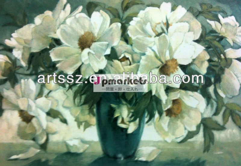 芸術の現代的な花の油絵-- 装飾的な壁のアートパネル-- ケシの花の絵画問屋・仕入れ・卸・卸売り