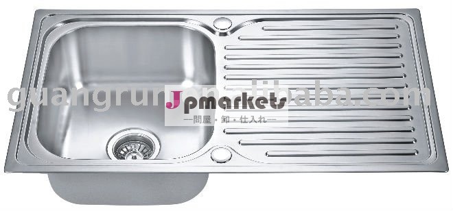 水切り台付きssシンク8650中国の製造元問屋・仕入れ・卸・卸売り