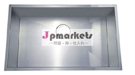 手作りのステンレス鋼シングルボウルシンク問屋・仕入れ・卸・卸売り
