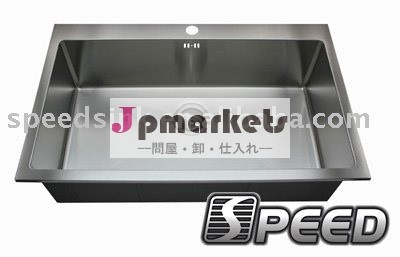 プレミアム304および18ゲージステンレス鋼手作りundermountダブルボウルの台所の流し問屋・仕入れ・卸・卸売り