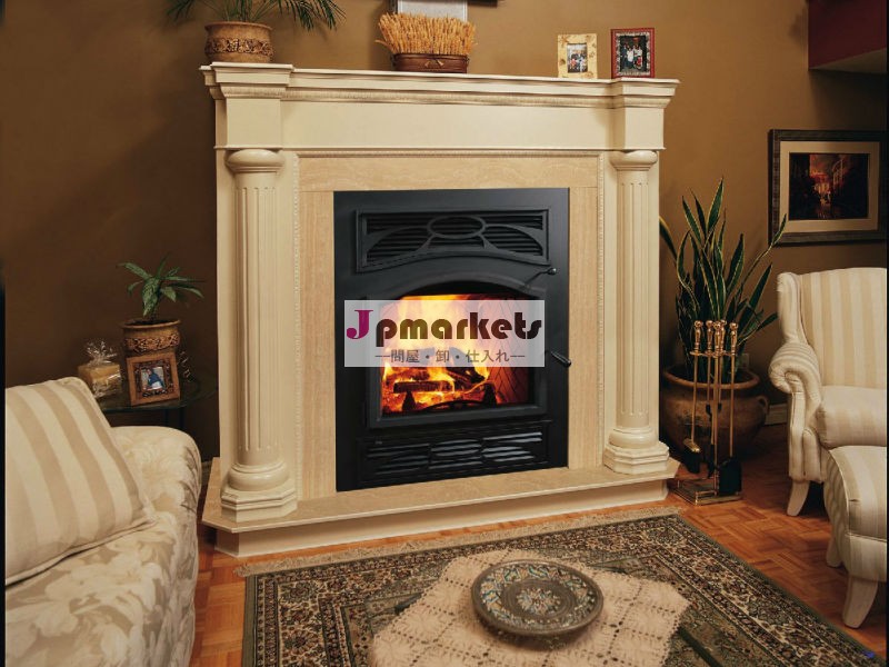 陥没fp062屋内暖炉電気木材の暖炉のマントルピースの暖炉問屋・仕入れ・卸・卸売り