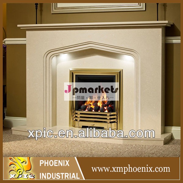 granite marble limestone fireplace mantel(without fireplace insert)問屋・仕入れ・卸・卸売り