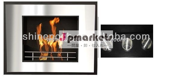 壁はステンレス鋼をマウント火災炉実際のフレームfirepalce無煙火kaminfphz07ホームデコ問屋・仕入れ・卸・卸売り