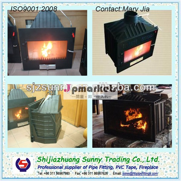 鋳鉄の壁の挿入物の木製の非常に熱い暖炉、暖房area90-300sqm問屋・仕入れ・卸・卸売り
