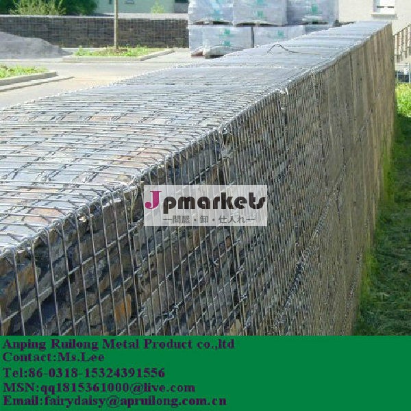 溶接蛇籠メッシュ/蛇籠バスケット/2*1*1m溶接メッシュgabions、 1*0.5*0.5m問屋・仕入れ・卸・卸売り