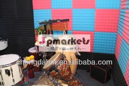 高品質の音響音響吸収発泡pu発泡パネルのための装飾的なレコーディングスタジオ問屋・仕入れ・卸・卸売り