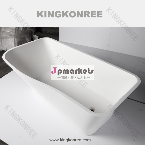 ce2014年アクリル樹脂の石の新しいスタイルbathtubtubs自立型問屋・仕入れ・卸・卸売り