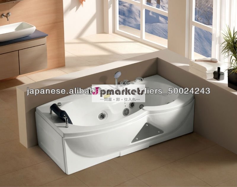 屋内ジャグジー浴槽ジャグジースパ浴槽価格ジェットバステレビ付きアクリルG662問屋・仕入れ・卸・卸売り