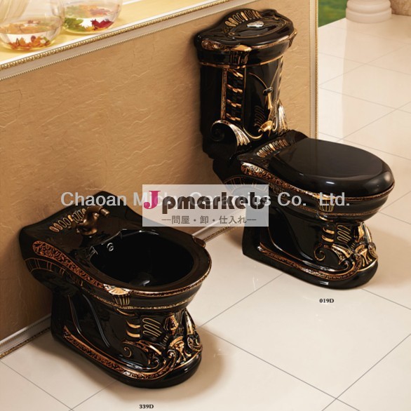 黒の装飾バスルーム保証wcの便器問屋・仕入れ・卸・卸売り