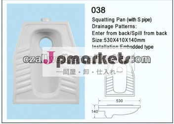 熱い販売のsの管が付いている陶磁器のしゃがむ鍋問屋・仕入れ・卸・卸売り