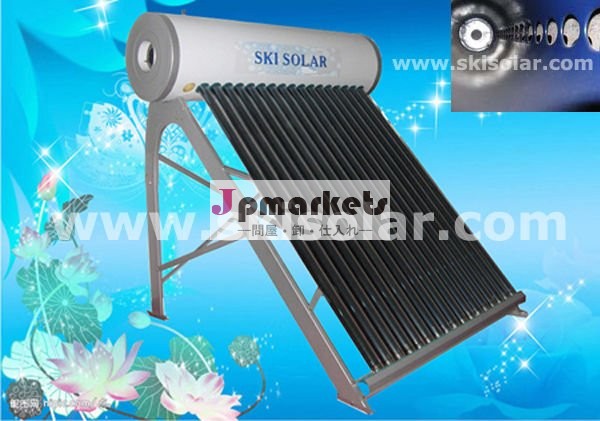 スキーSOLARから色の鋼板との統合·加圧された太陽熱温水器SKI-PP問屋・仕入れ・卸・卸売り