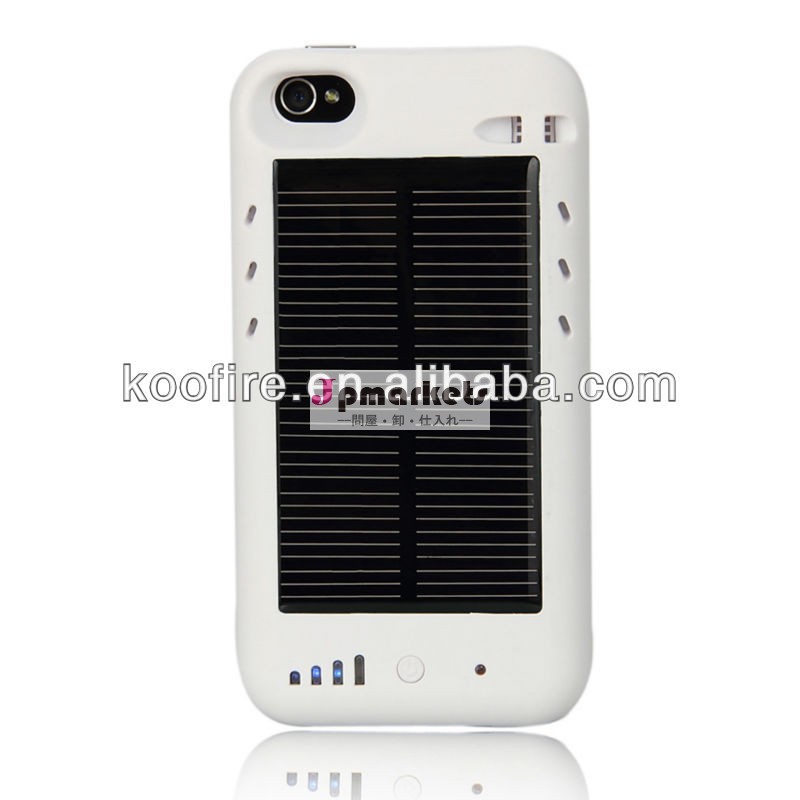 2400ミリアンペアiphone4のための携帯電話のソーラー充電器/4s問屋・仕入れ・卸・卸売り