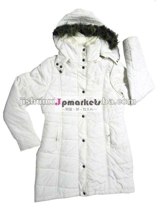 新しい白の女性のダウンコート、 冬のジャケット、 パーカ問屋・仕入れ・卸・卸売り