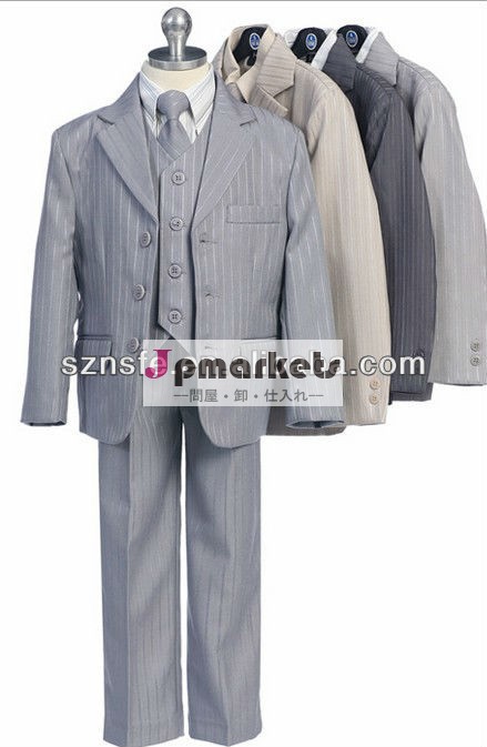 最新の結婚式の男の子のためのスーツ/優雅な結婚式の男の子のためのスーツ問屋・仕入れ・卸・卸売り