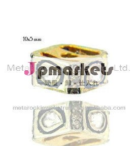 Diamond Pave Square Shape Finding, Diamond Spacer Bead Finding, 925 Sterling Silver Beads Findings問屋・仕入れ・卸・卸売り