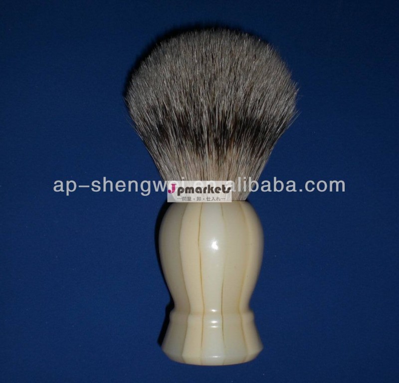 silvertipアナグマの毛ナイロン毛、 毛シェービングブラシ問屋・仕入れ・卸・卸売り
