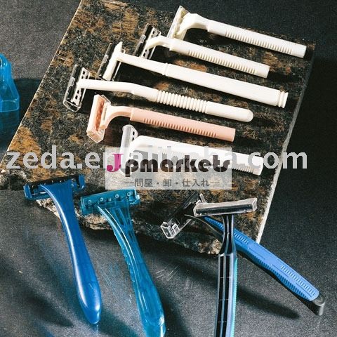 プラスチック潤滑ストリップ安全トラベルホテル髭剃りシェーバー問屋・仕入れ・卸・卸売り