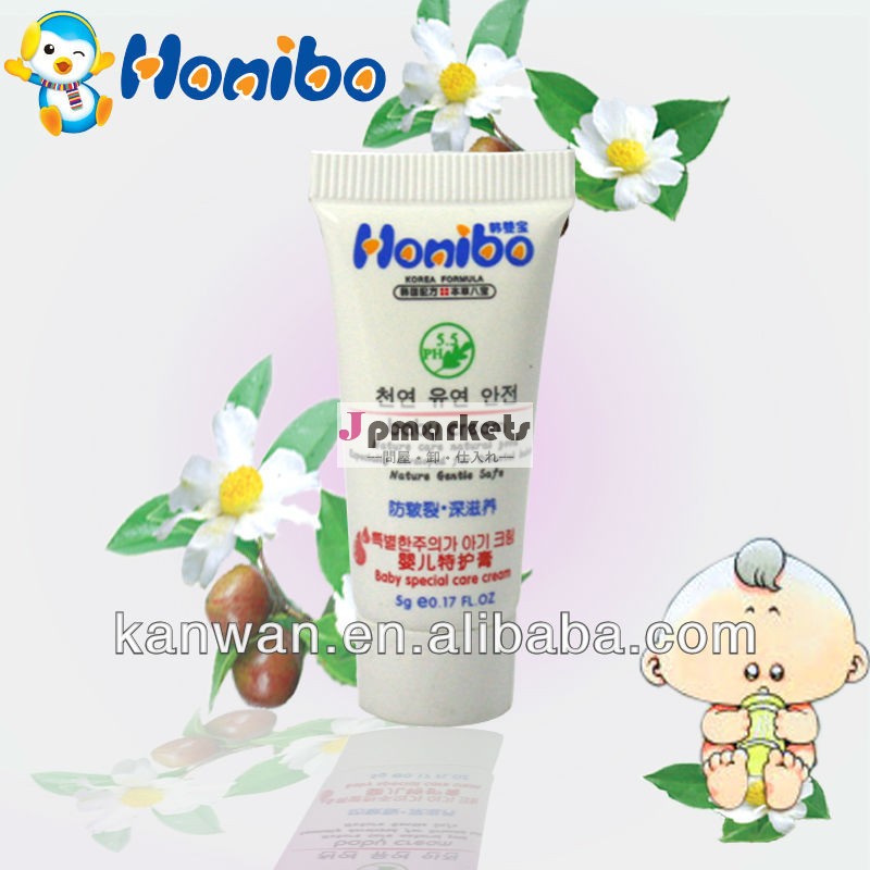 Honiboの赤ん坊の特別なスキンケアの草のクリーム5gの一流のクリーム問屋・仕入れ・卸・卸売り