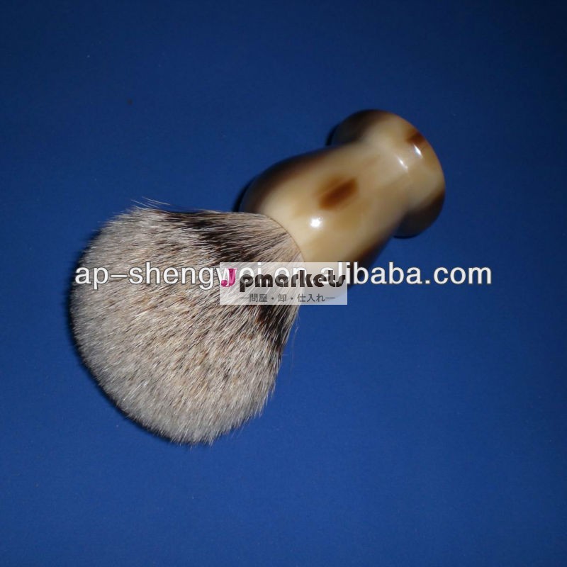 樹脂ハンドルスーパーsilvertipアナグマの毛シェービングブラシ問屋・仕入れ・卸・卸売り