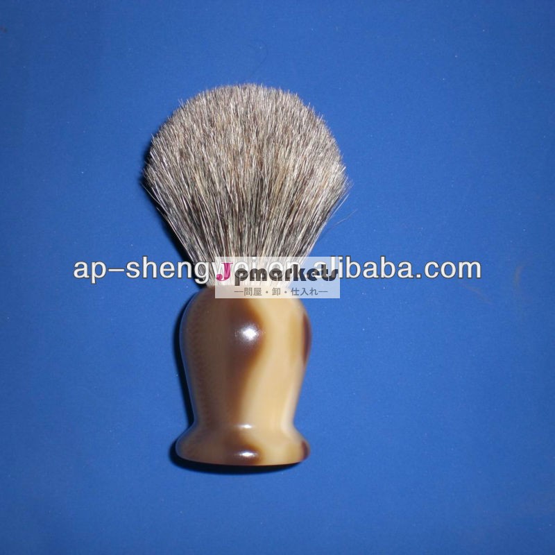 樹脂ハンドルソフトsilvertipアナグマの毛シェービングブラシ問屋・仕入れ・卸・卸売り