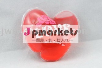100ミリリットルの香りの愛の心の形のバブルジェルでpvcポーチ問屋・仕入れ・卸・卸売り