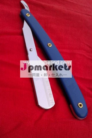 青ハンドルは、 かみそりシェービング/ステンレス鋼の理髪師のかみそりの/サロンカミソリ問屋・仕入れ・卸・卸売り