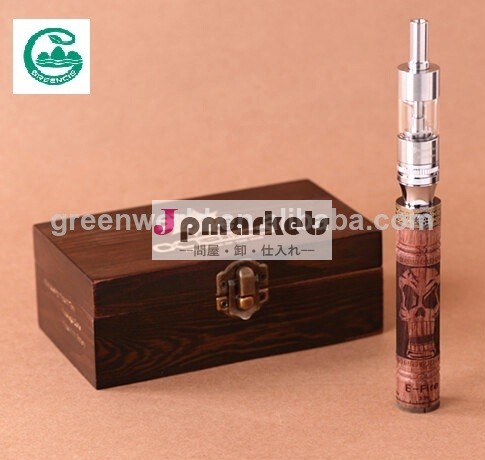新しい2014年e- タバコ可変電圧ecig電子cigmodefire頭蓋骨の木彫り問屋・仕入れ・卸・卸売り