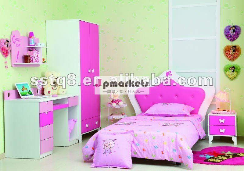 子供の寝室の家具家具の二段ベッドの子供の寝室は中国で組み合わせのコンピュータのテーブル問屋・仕入れ・卸・卸売り