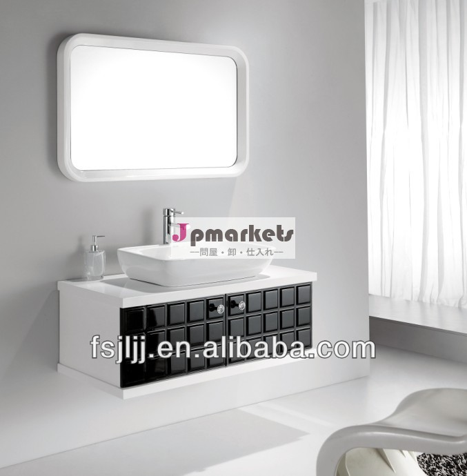 豪華なイタリアデザインのモダンな壁は浴室用キャビネットをハング問屋・仕入れ・卸・卸売り
