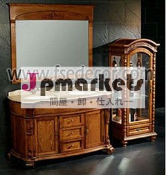固体木製家具ヨーロピアンスタイルの洗面化粧台の家具モダンなバスルームの洗面化粧台( fse- vt- b8019)問屋・仕入れ・卸・卸売り