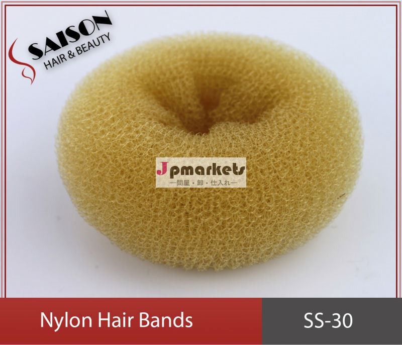 異なるサイズの魔法饅頭大nylonwire髪ドーナツbun問屋・仕入れ・卸・卸売り