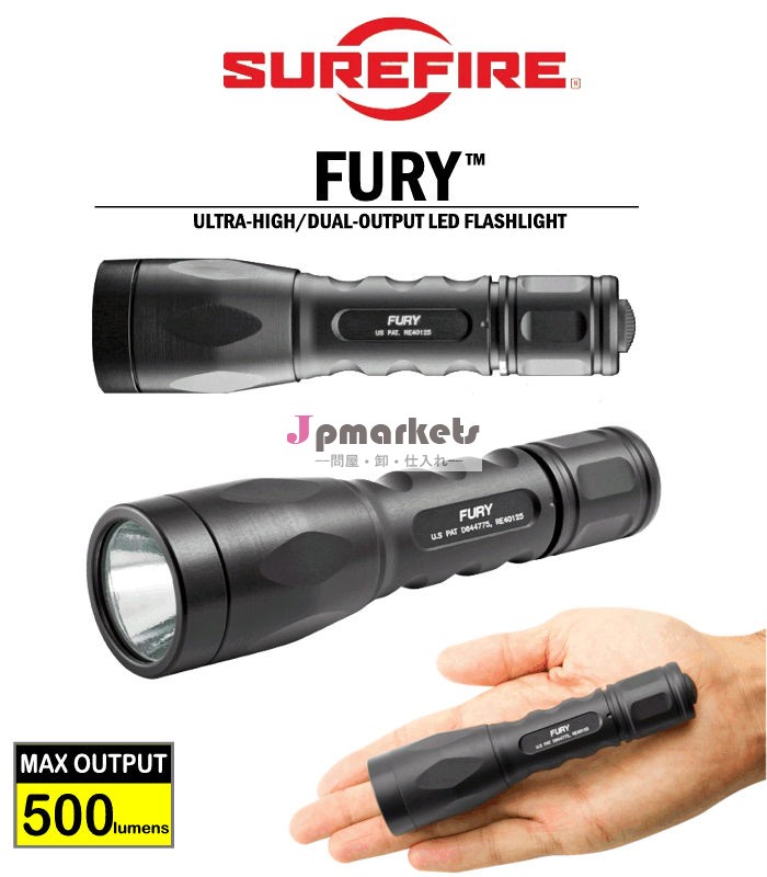 SUREFIREシュアファイア最新モデル! SUREFIRE[シュアファイヤー]FURY P2X LED FLASHLIGHT問屋・仕入れ・卸・卸売り