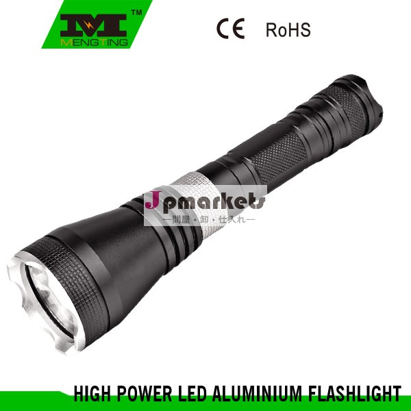 リチウム1x3.7v186501000luments高強力なled懐中電灯トーチ問屋・仕入れ・卸・卸売り