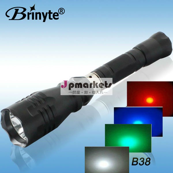 Brinyte B38プロフェッショナル狩猟CREE充電式懐中電灯を主導問屋・仕入れ・卸・卸売り