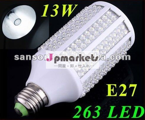 1050LM 200V-230V E27は球根13W 263 LEDのトウモロコシの電球ランプの暖かく白い導かれたつく自由な船積みを導いた問屋・仕入れ・卸・卸売り