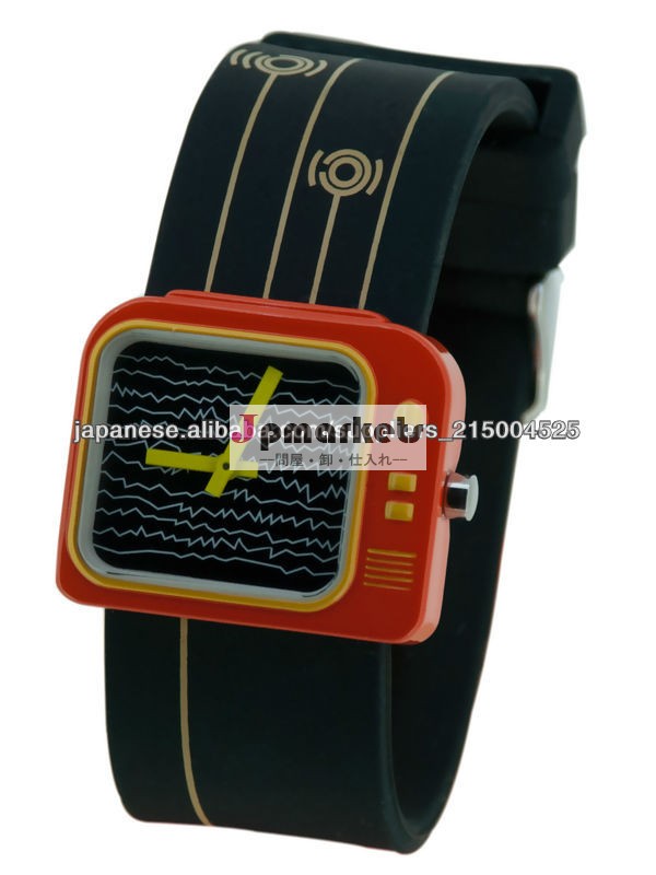 子供テレビ合金ケース腕時計シリコンベルトクォーツ時計日本ムーブ問屋・仕入れ・卸・卸売り