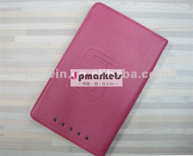 2012高品質のグーグルネクサス用革製ケースポーチ7インチタブレットは、 paypalを受け入れる問屋・仕入れ・卸・卸売り