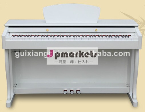 タッチセンシティブハンマー8888キーキーグランドピアノの価格アップライトデジタル白い色問屋・仕入れ・卸・卸売り