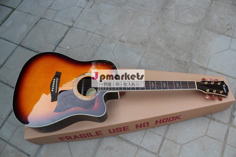 テイラーアコースティックギターのサンバーストda-018スタイルギター色の最高の品質問屋・仕入れ・卸・卸売り