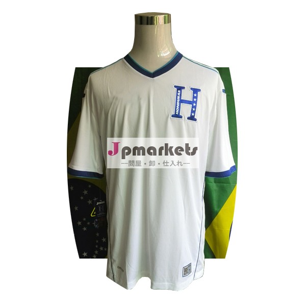 ホンジュラス2014年ワールドカップでジャージ送料無料グレードすべてlogoes原送信ワールドカップサッカージャージタイ品質サッカーシャツ問屋・仕入れ・卸・卸売り