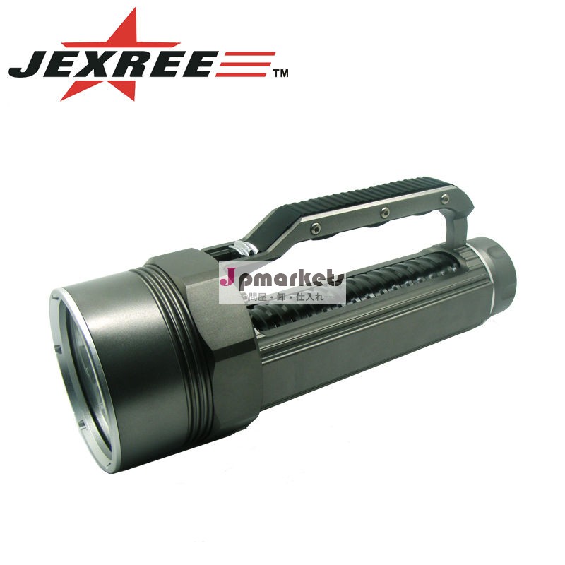 水中100メートルjexreeグレー- 黒3500lm4xcreexml2t64コアポータブル懐中電灯を導いたアルミ合金問屋・仕入れ・卸・卸売り