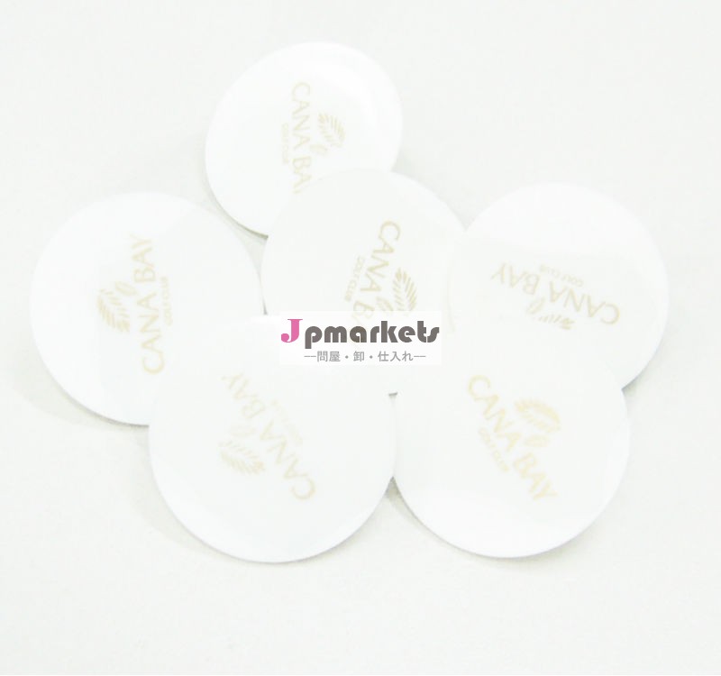 11/16" 白いプラスチック製のゴルフボールマーカー問屋・仕入れ・卸・卸売り