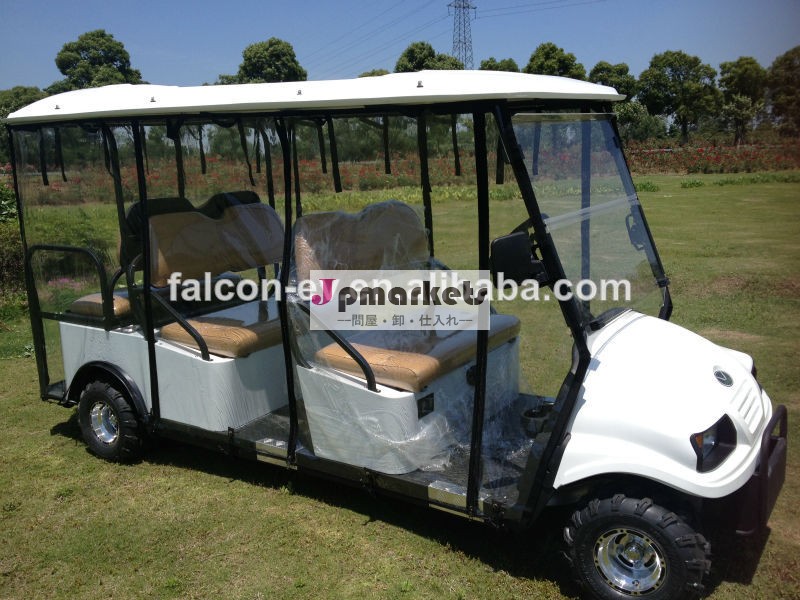 すべて本物の車輪アルミ4電動ゴルフカート太陽/ゴルフバギー/電気自動車のためのホテル/大学/公園/ガーデン問屋・仕入れ・卸・卸売り