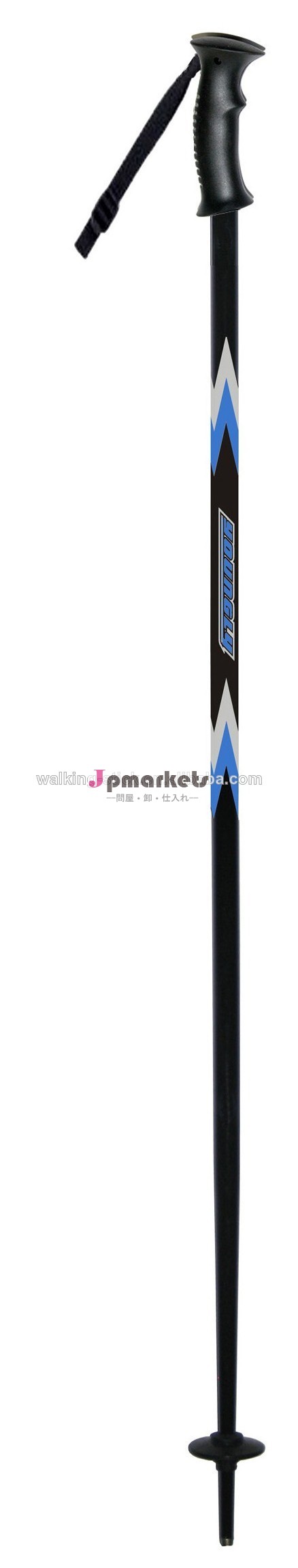 Tuv/gsはゴムを承認したグリップアルミ監査スキーポールシャフト問屋・仕入れ・卸・卸売り