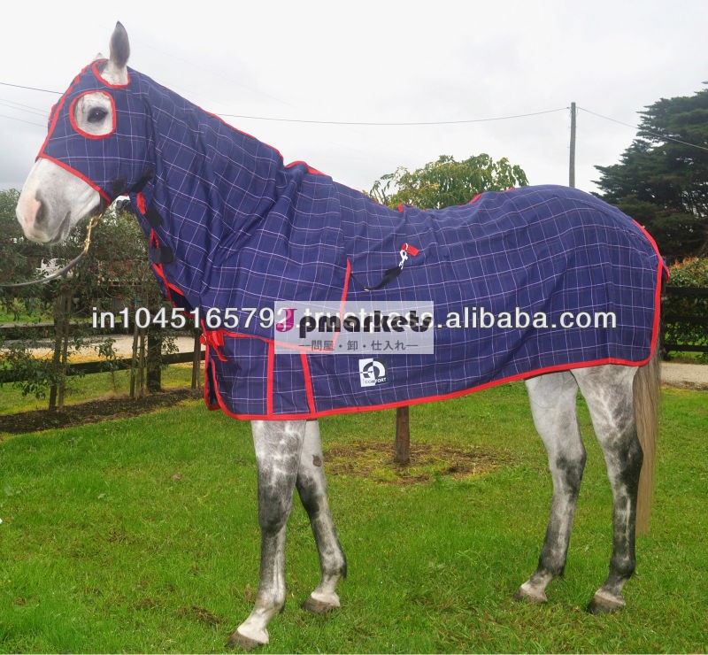 ポリコットンフード付きの馬の敷物問屋・仕入れ・卸・卸売り