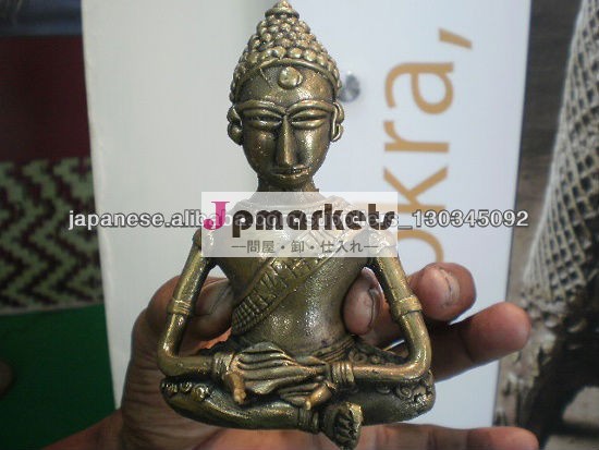 brass hand crafted handicraft buddha oldest art called dhokra問屋・仕入れ・卸・卸売り