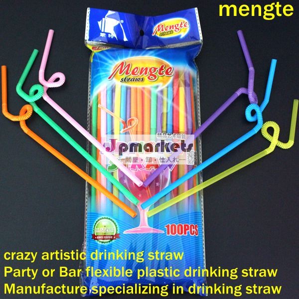 中国の熱い販売のクレイジープラスチックスティックストロー問屋・仕入れ・卸・卸売り