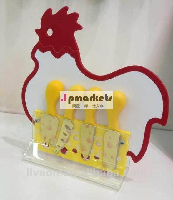 Liveonは売れ筋2014年4個非- スティックの色チーズナイフの種類問屋・仕入れ・卸・卸売り