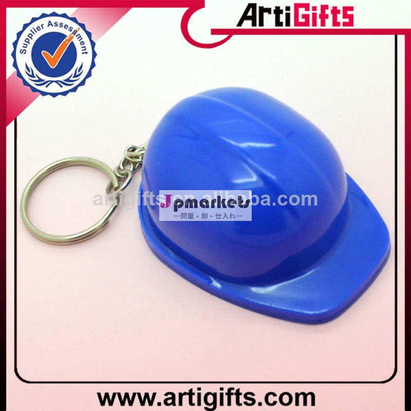 artigifts熱い販売のプラスチック製のヘルメット型キーホルダー問屋・仕入れ・卸・卸売り